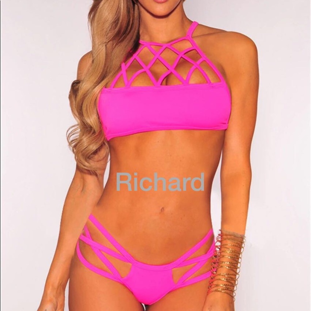 Hot pick 2 pcs sexy swimsuit new bikini